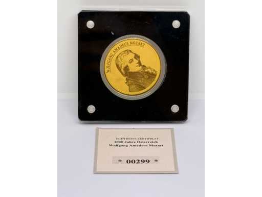 1/200 oz 999 Fijn Goud Mozart