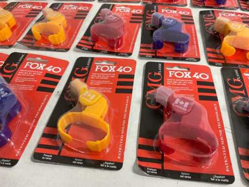 CMG - Sifflet officiel de l’arbitre Fox 40 sonik (25x)