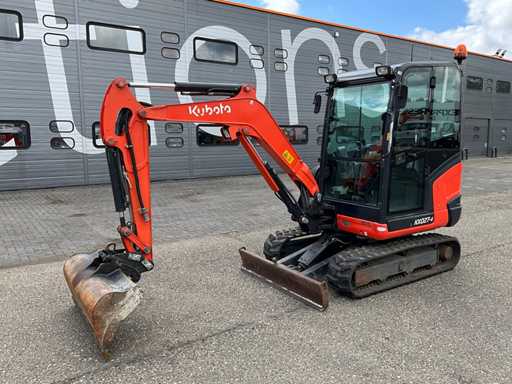 2017 Kubota KX027-4 Minigraafmachine