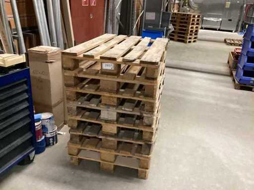 8x Euro pallet come mostrato nella foto