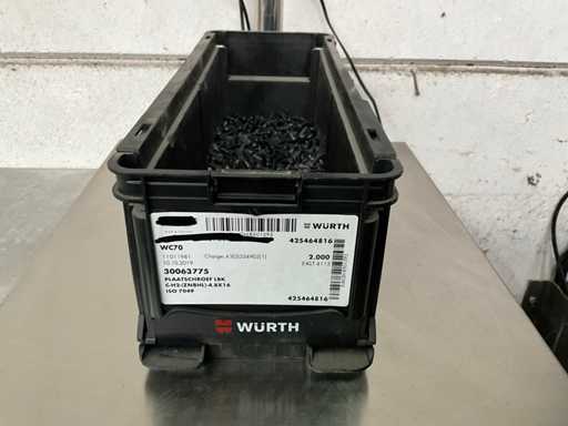Würth 5.70 kg Place screw LBK 4.8 x 16 in stackable container