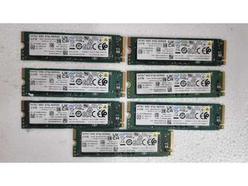 Intel 670p Serie 2TB NVMe (7x)