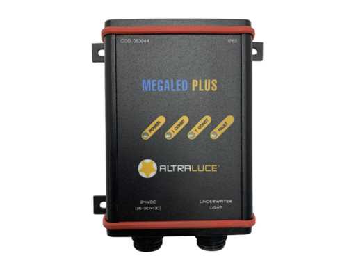 Altraluce Control Unit X Megaled OS Plus 063044 - Durable 24V Waterproof Underwater Lighting Controller with IP65 Protection