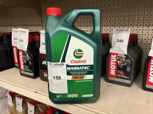 Castrol, capacità 5 litri Olio motore Magnatec 5W-40(2x)