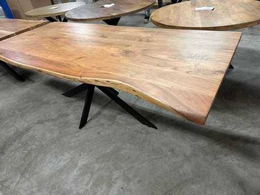 ACASIA 220X110 LIFE EDGE 4 CM DIK BLAD MET SPINPOOT