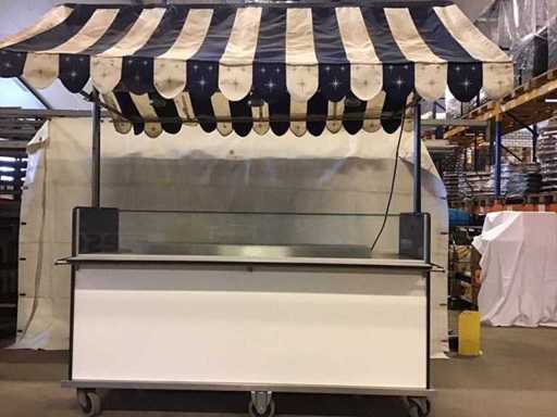 Bancarella di vendita per bevande con raffreddamento Gamko