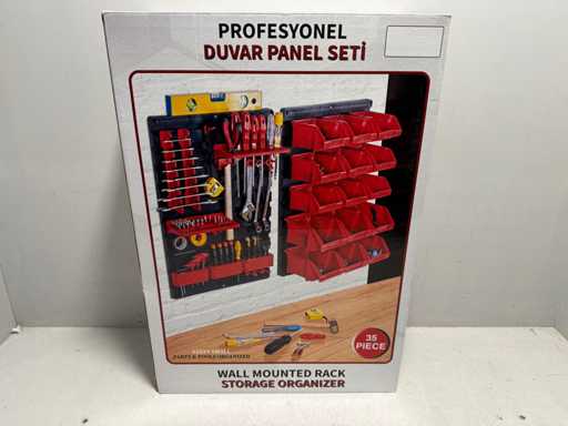 Gereedschapsbord werkplaats 35 delig