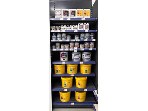 Various types of paint (56x)