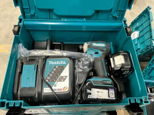 Makita DTD173RTJ Accu slagschroevendraaier (3x)