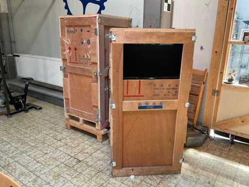 Hytera Wooden transport box (2x)