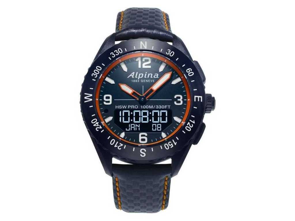 Alpina Alpiner X Smartwatch AL-283LNO5NAQ6L Men's Watch 