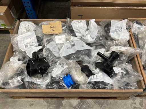 +GF+ Diverse elektrofusie zadelklemmen