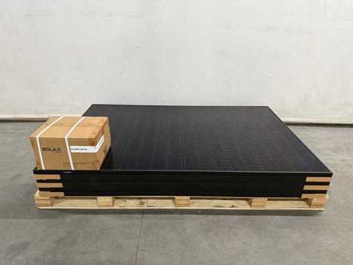Longi – Set aus 6 Solarpanels (410 WP) – Solax 2,5 kW Wechselrichter
