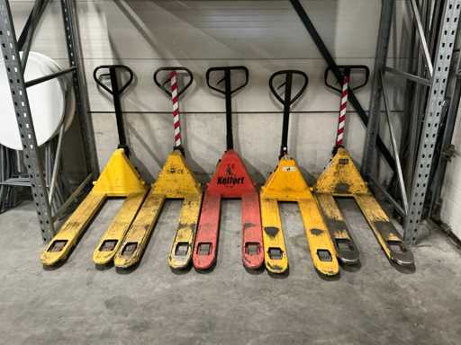 Diverse palletwagens (5x)