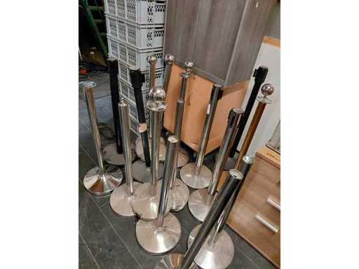 Poteaux barrières + pièces Piquets barrières