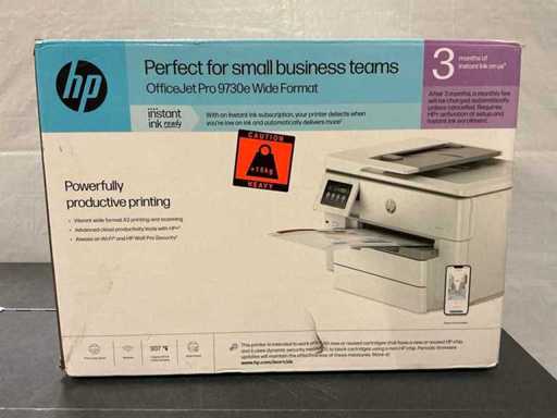 Imprimante grand format HP OfficeJet Pro 9730e