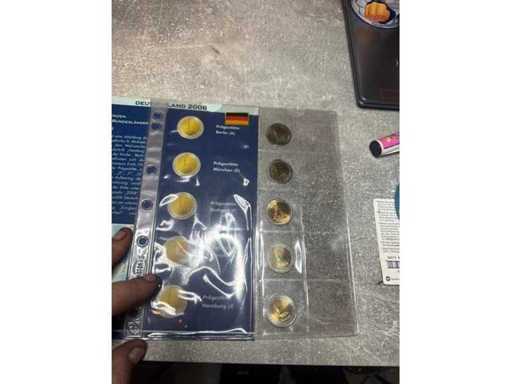 5x2€ Serie deutschland 2€ Hamburg