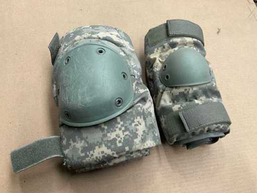 Knee and elbow pad set