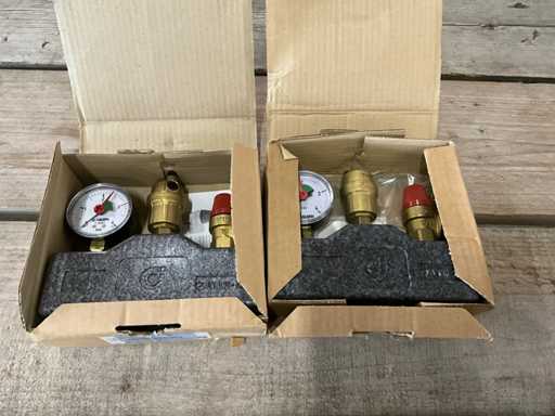 Combi boiler safety group (2x)