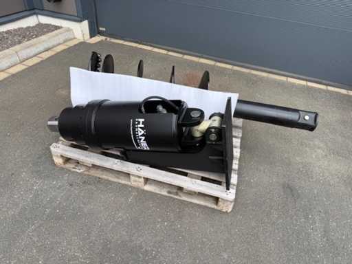 Häner auger HEB20000 with drill bit 500mm 75mm square