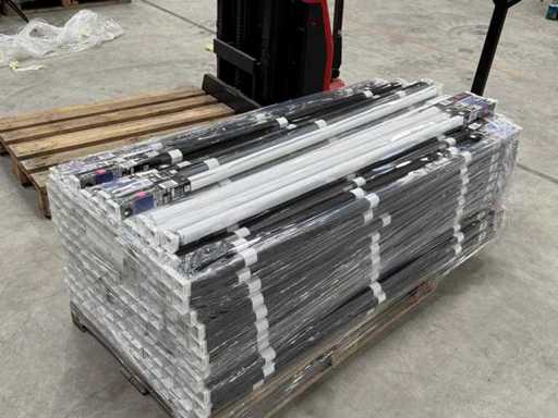 Suncollection - Rolgordijn 140 x 180 cm zwart met zijtrek (177x)