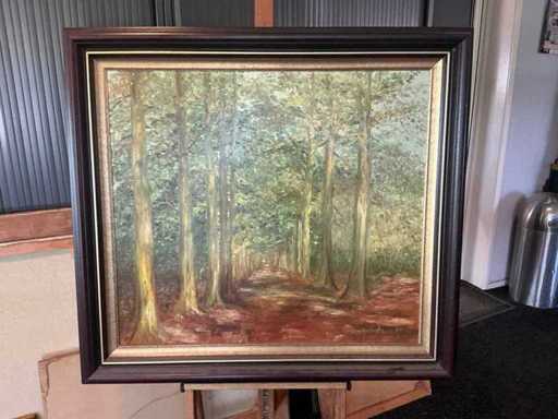 Painting W. v. d. Berghe