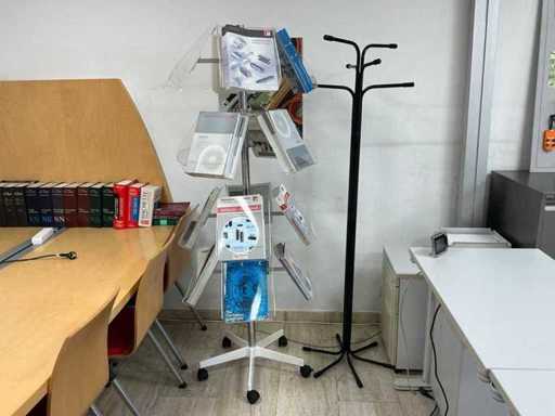 Kapstok en folderhouder