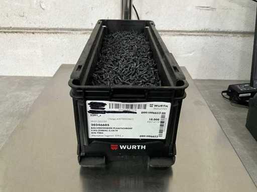 Würth 12.70 kg Bolverzonken plaatschroef 3,5 x 19 in stapelbare bak
