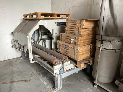 Barberan TP-1 Roll crosscut circular saw machine