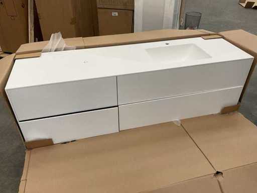 Assenti - Luxus 180cm - Ensemble de meubles de salle de bain