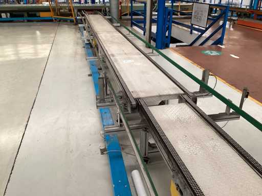 Aluminum chain conveyors