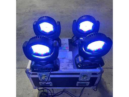 JB Lighting - Wash A4 Zoom - LED Moving Head (4x)