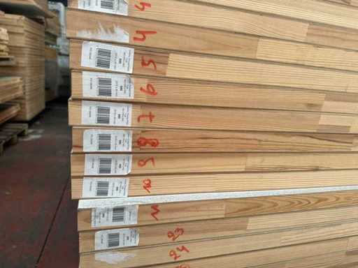 Interior door Fiberboard to paint 2015x680X40 mm