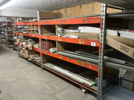 Raft de depozit cu conținut