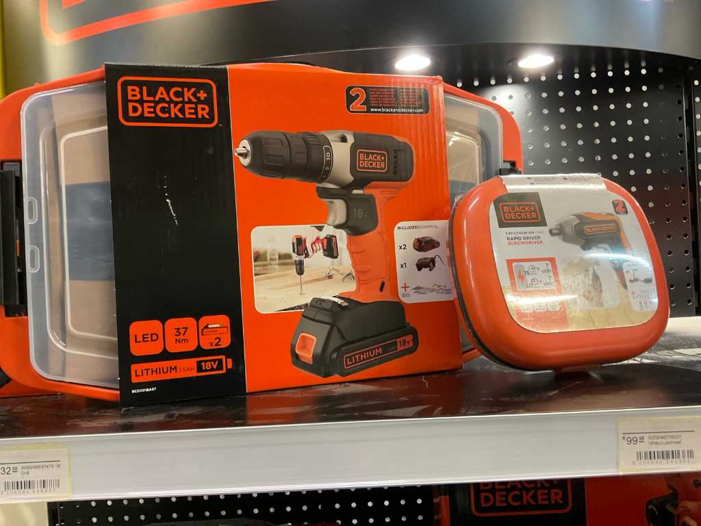 Black Decker cordless tools 2x Troostwijk Auctions