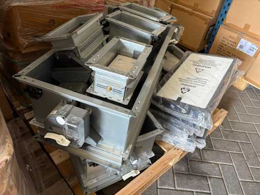 Amestecă materialul de tratare a aerului pentru palete