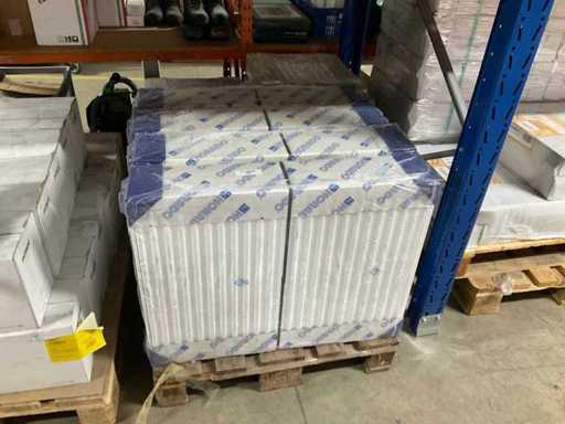 Radiatore a pannello Korrado T33 60 x 80 incluso telaio (4x)