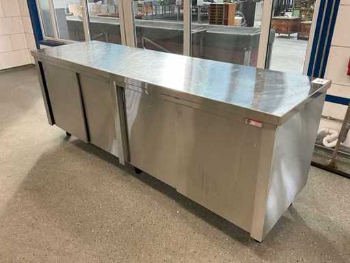 Edelstahl-Arbeitsschrank