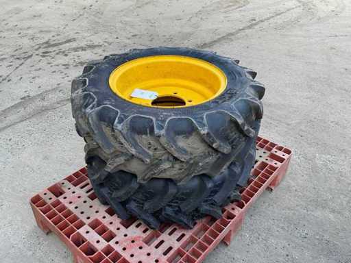 BKT Agrimax Landbouwband met velg (2x)