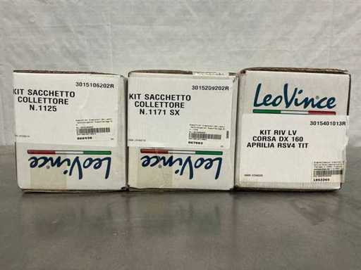 Various LeoVince Car Parts (13x)