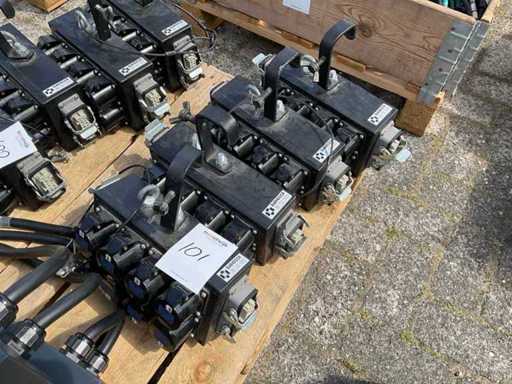 Rottura del motore Harting (4 volte)