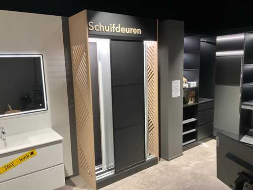 Kvik - Szafa magazynowa, 128x249x56 cm