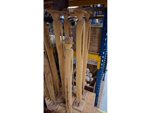 Goldstar - Beeld - Other home accessories/ houten beelden 40 - 150 cm (50x)