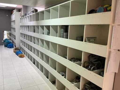 Partij pvc hulpstukken