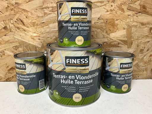 Olio per terrazza e decking di Finess (4 volte)