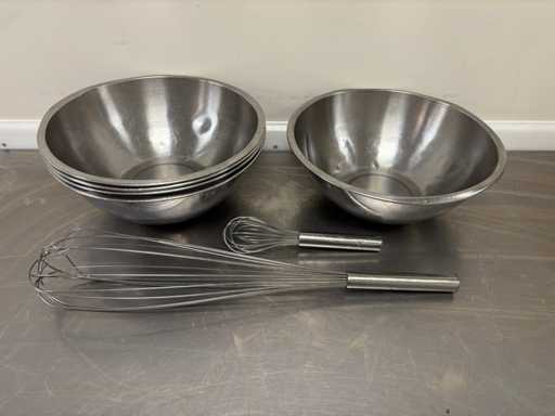 RVS Keukenkom Ø 36 cm (5x)