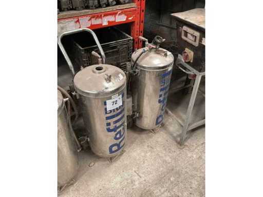 Stazione di servizio Mawek Adblue con contatore digitale