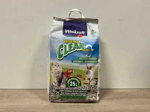 Accessoire Vitakraft Vegetal Clean Papel Robent (17x)