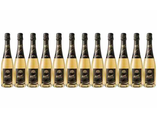 Set di 12 bottiglie di vino spumante per l'aperitivo