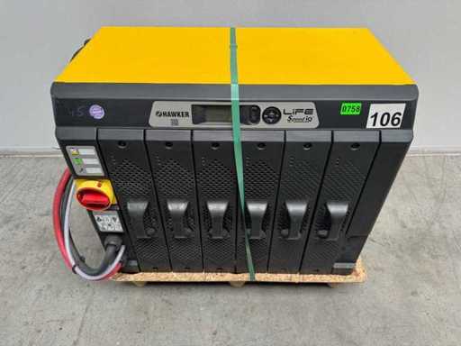 2019 Hawker Life SeediQ 80V 280A Modułowa ładowarka RF Elektryczny wózek widłowy Elektryczna ładowarka do wózka widłowego 2019